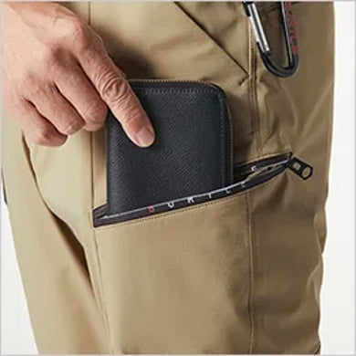 豊富なポケット数