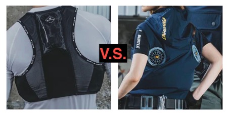 「フリーザーベスト」と「ファン付き作業着」どっちがいい？
