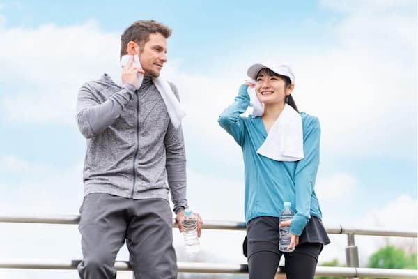 汗によるトラブル防止